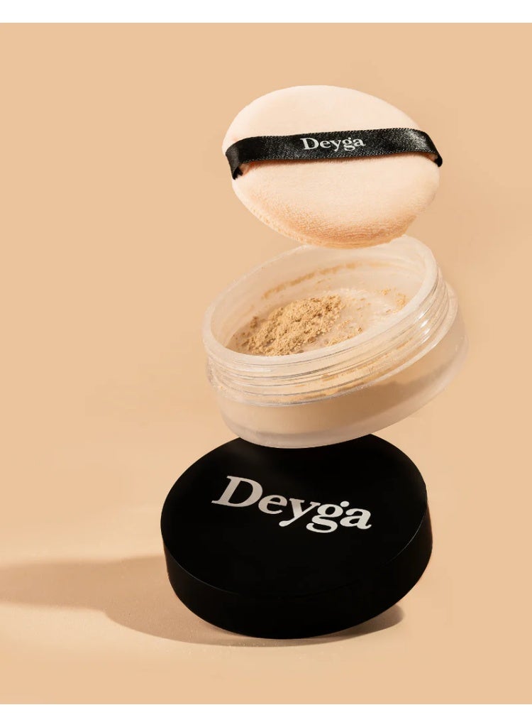 Deyga Organics Loose Setting Powder | Long-lasting Prevents Skin Creasing 10g - Image 4